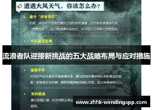 流浪者队迎接新挑战的五大战略布局与应对措施
